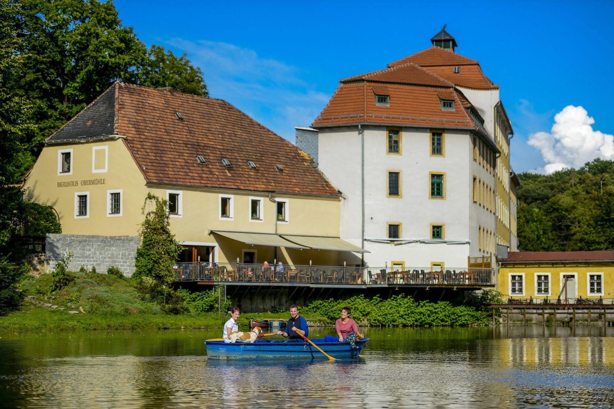Hotel Obermuehle Гёрлиц Экстерьер фото